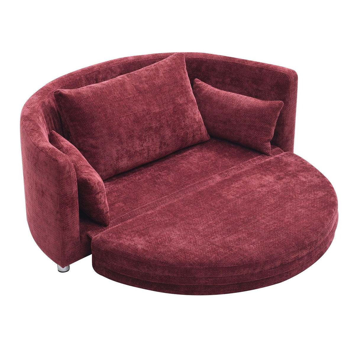 Multi-Functional Foldable Sleeper Sofa Bed, Floor Sofa Chair Bed, Circular Adjustable Futon Sitting And Sleeping Sofa - Furniture Home Direct
