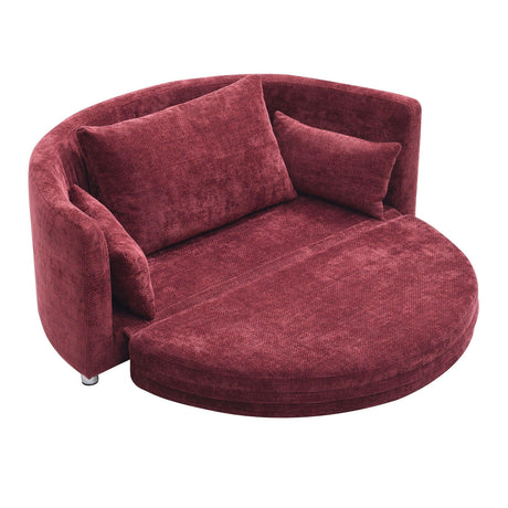 Multi-Functional Foldable Sleeper Sofa Bed, Floor Sofa Chair Bed, Circular Adjustable Futon Sitting And Sleeping Sofa - Furniture Home Direct