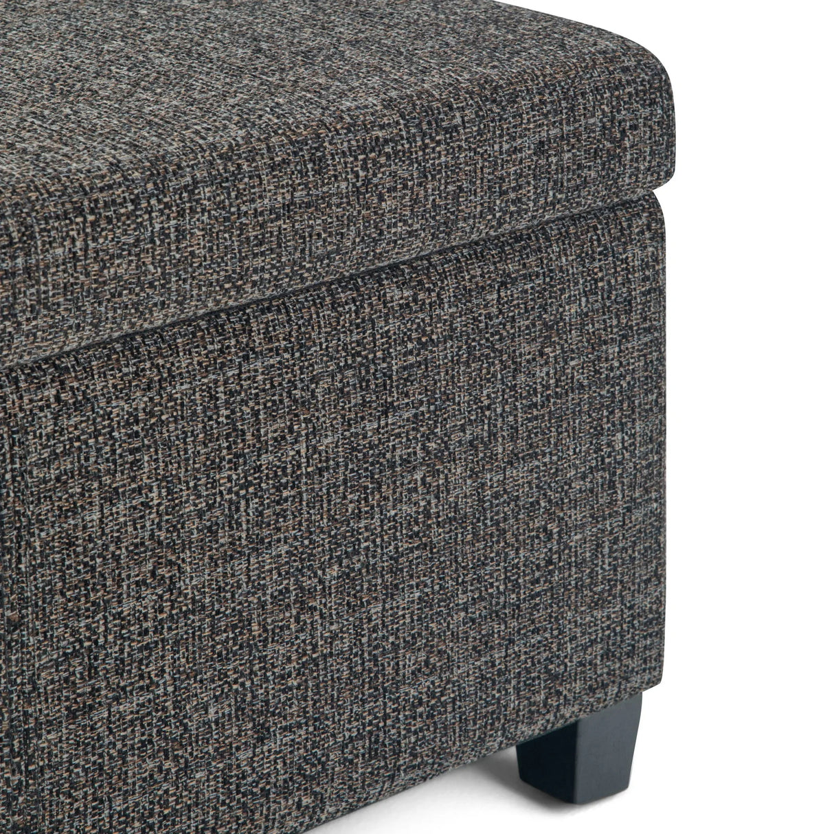 Avalon - Storage Ottoman Bench - Dark Gray - Furniture Home Direct