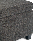 Avalon - Storage Ottoman Bench - Dark Gray - Furniture Home Direct