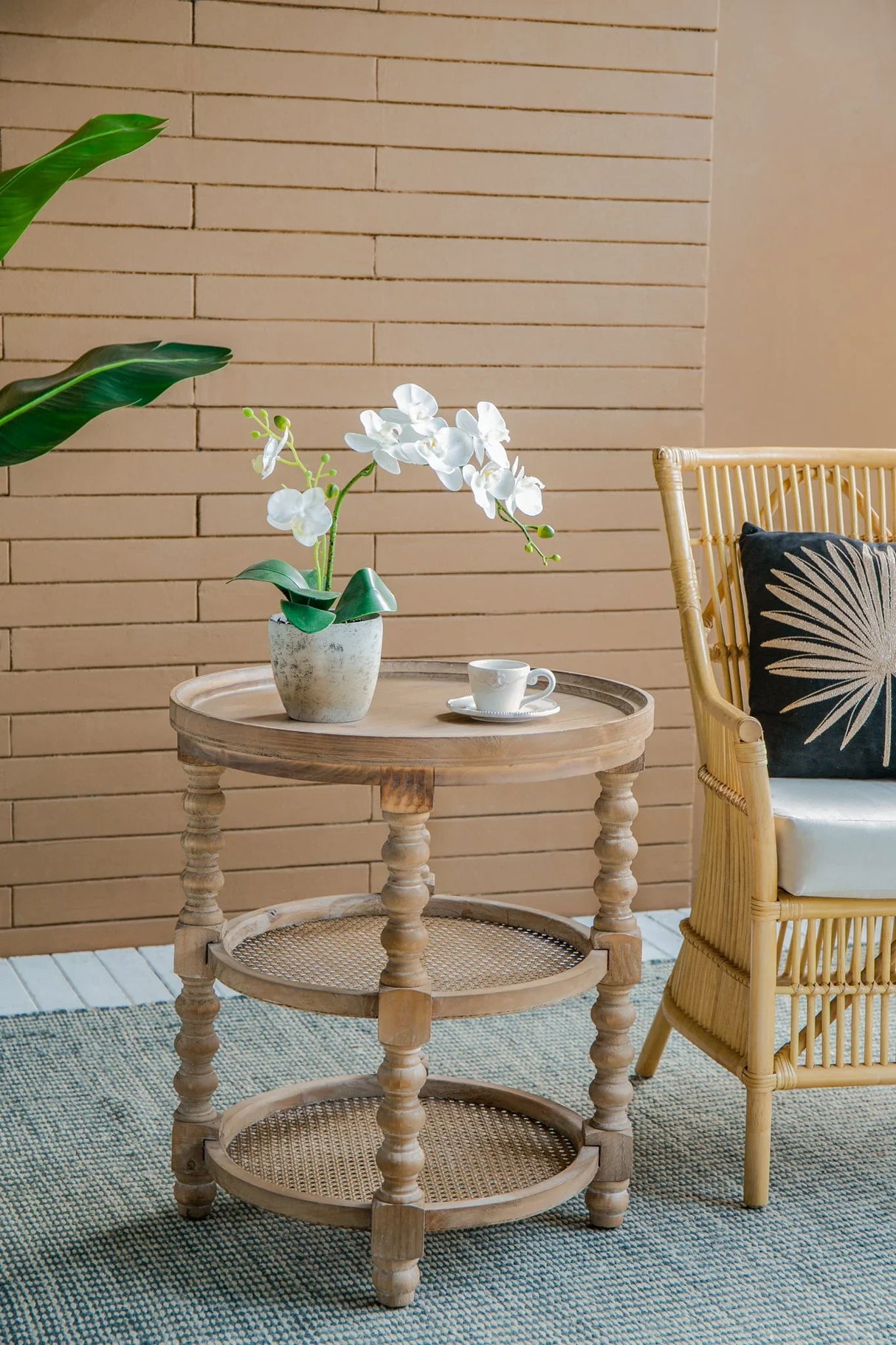 Round 3 Tiered Side Tabel, End Tabel For Lving Room Bedroom Entryway - Furniture Home Direct