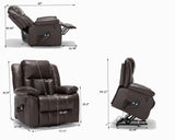 Electric Power Massage Recliner Chair - Furniture Home Direct