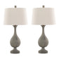 Cipolla - Poly Farmhouse Table Lamp (Set of 2) - Furniture Home Direct