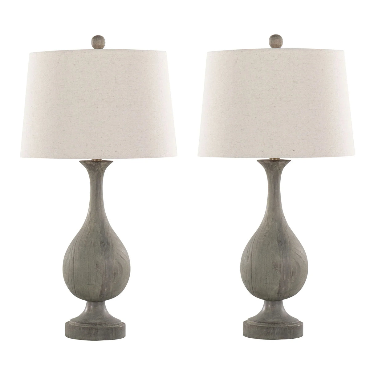 Cipolla - Poly Farmhouse Table Lamp (Set of 2) - Furniture Home Direct