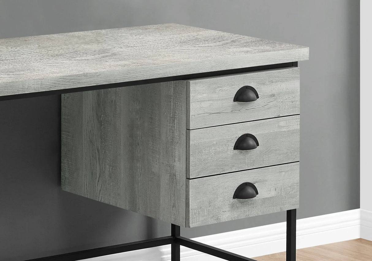 Computer Desk For Home Office, Laptop, 3 Storage Drawers, Contemporary & Moder - Furniture Home Direct