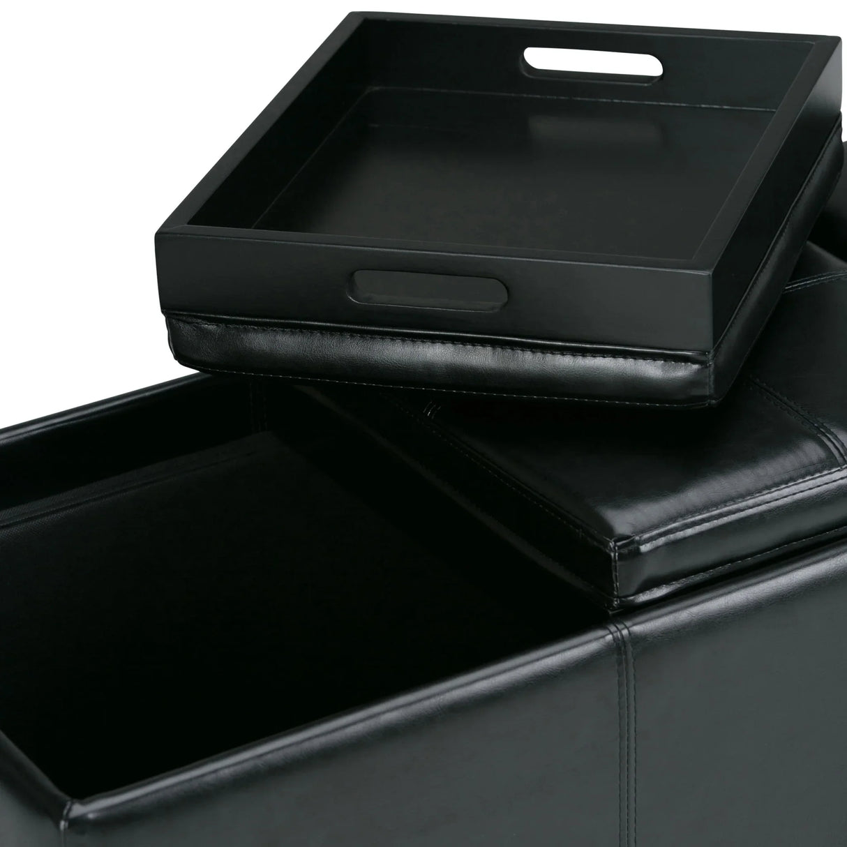 Avalon - Upholstered Storage Ottoman - Furniture Home Direct