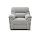 Hamilton - Chair With Hand Applied Nailhead Trim And Pillow Top Arm Cushions - Furniture Home Direct