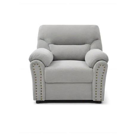 Hamilton - Chair With Hand Applied Nailhead Trim And Pillow Top Arm Cushions - Furniture Home Direct