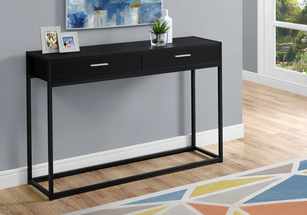 Accent Console Table For Entryway, Storage Drawers, Contemporary & Modern - Furniture Home Direct
