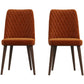 Katie - Mid-Century Modern Dining Chair (Set of 2) - Furniture Home Direct