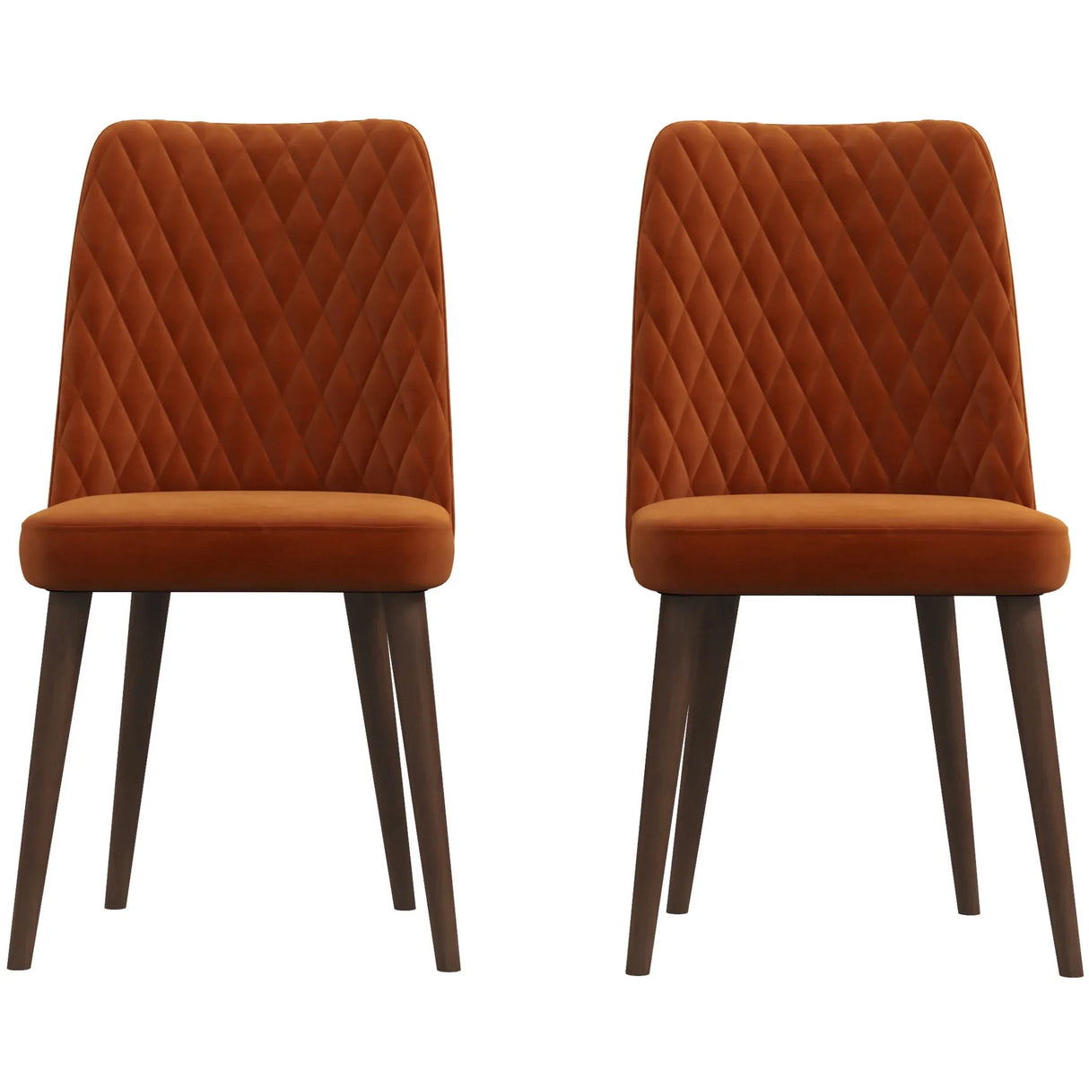 Katie - Mid-Century Modern Dining Chair (Set of 2) - Furniture Home Direct