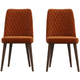 Katie - Mid-Century Modern Dining Chair (Set of 2) - Furniture Home Direct