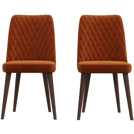 Katie - Mid-Century Modern Dining Chair (Set of 2) - Furniture Home Direct