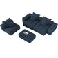 Modern Oversized Diy Combination Modular Sectional Sofa With Pillows - Furniture Home Direct