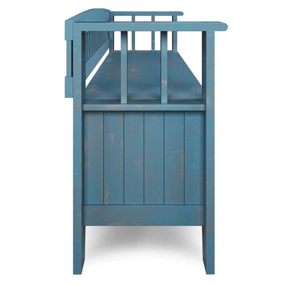 Acadian - Entryway Storage Bench, Handcrafted - Furniture Home Direct