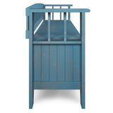 Acadian - Entryway Storage Bench, Handcrafted - Furniture Home Direct