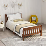 Platform Bed, Mattress Foundation Sleigh Bed With Headboard, Footboard, Slat Support - Furniture Home Direct
