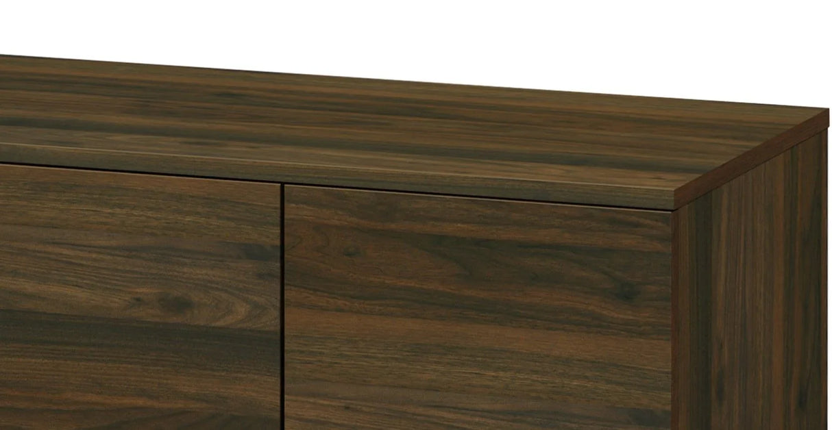 Amidon - TV Stand, With 2 Storage Shelves And 1 Cabinet - Furniture Home Direct