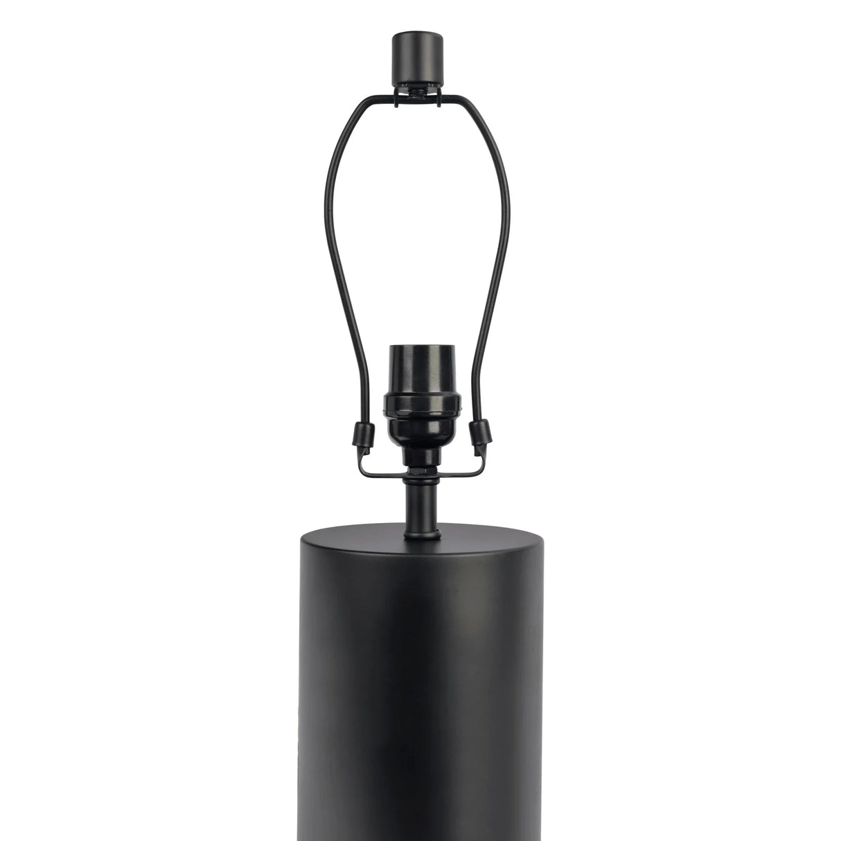 Aura - Table Lamp With On / Off Switch Block Base - Black / White - Furniture Home Direct