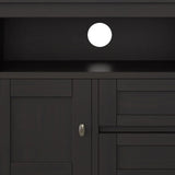 Warm Shaker - TV Media Stand - Hickory Brown - Furniture Home Direct