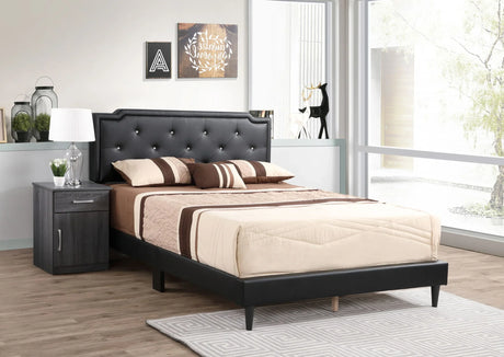 Button Tufted Bed Charming For Cozy Spaces - Furniture Home Direct
