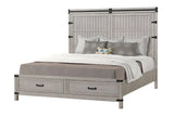Alexandria - Storage Wood Bed - Furniture Home Direct