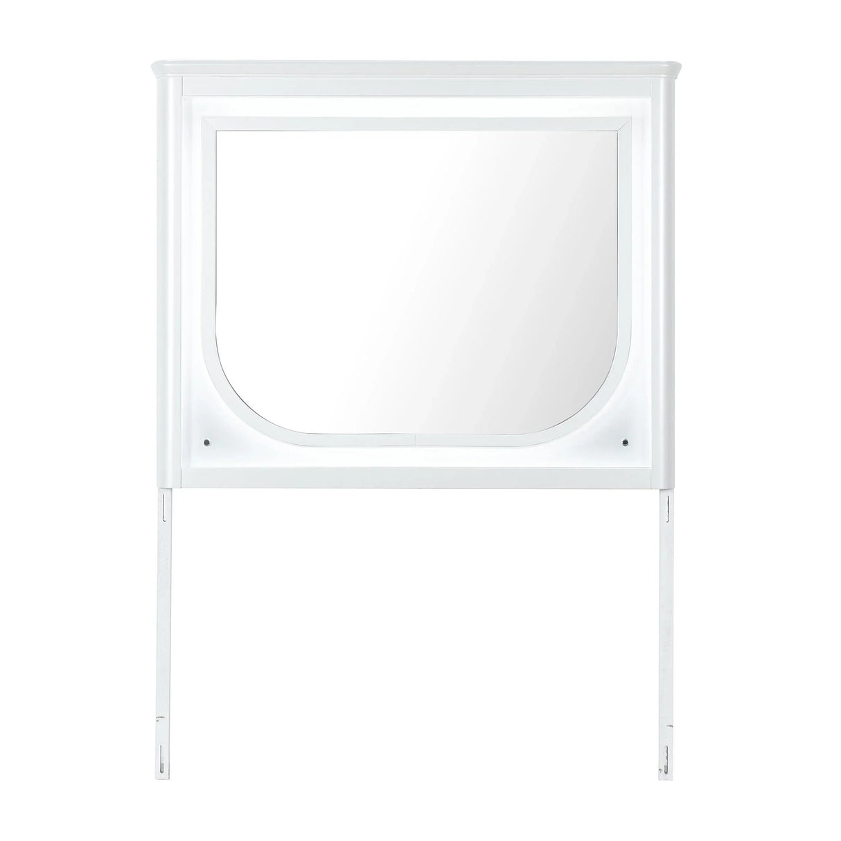 Brenda - Mirror With LED Lighting And Accent Detailing - Gray - Furniture Home Direct