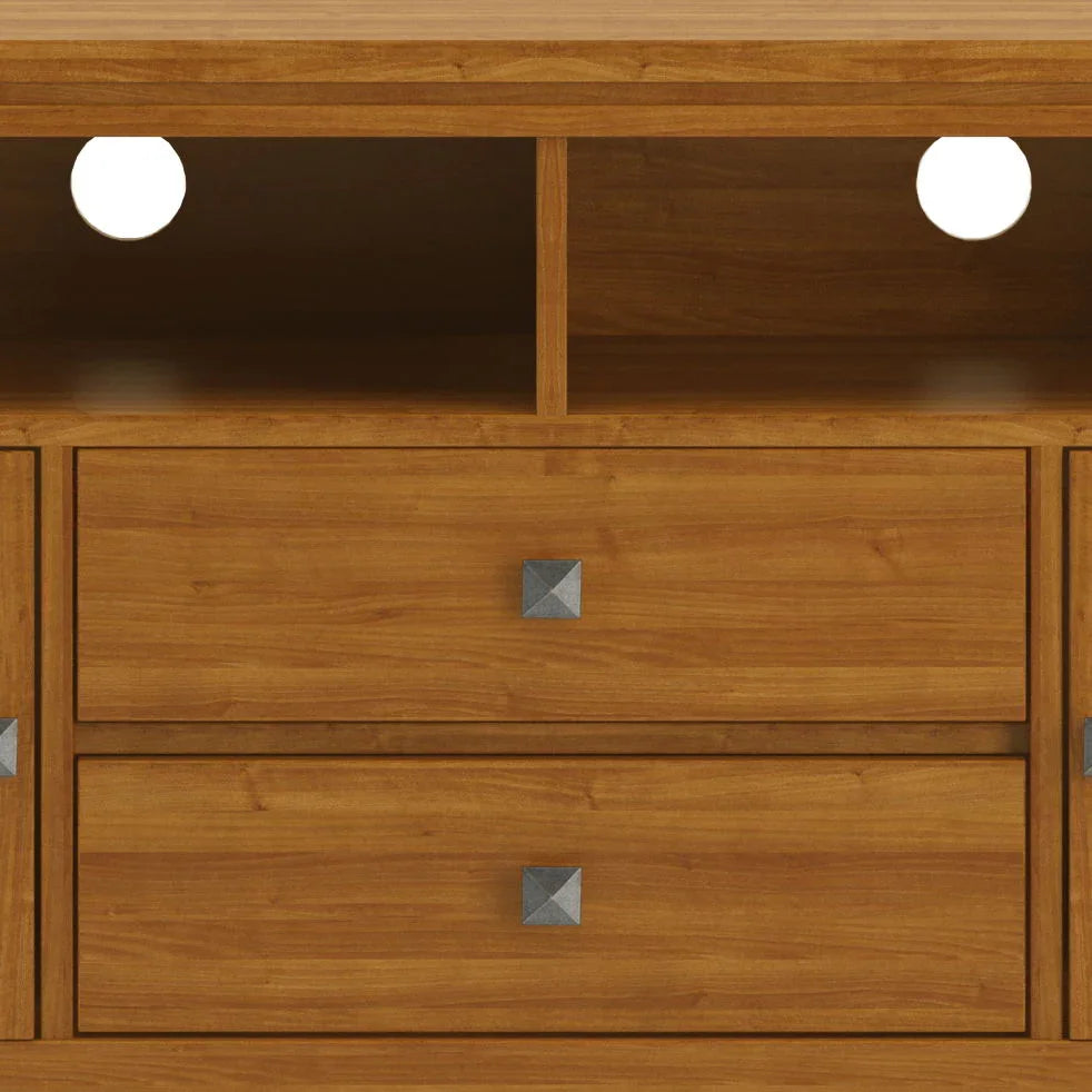 Cosmopolitan - Handcrafted Wide TV Media Stand - Furniture Home Direct