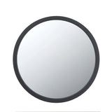 Circle Wall Mirror With Wooden Frame, Wall Mirror For Living Room - Furniture Home Direct