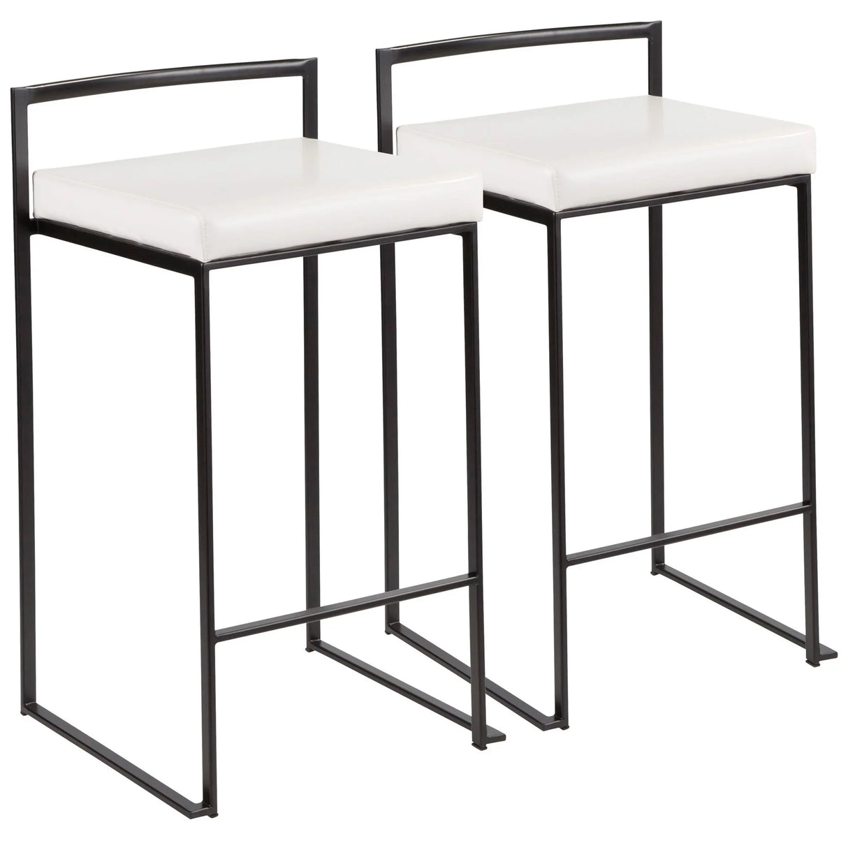 Fuji - Contemporary Style Stackable Counter Stool - Furniture Home Direct