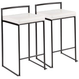 Fuji - Contemporary Style Stackable Counter Stool - Furniture Home Direct