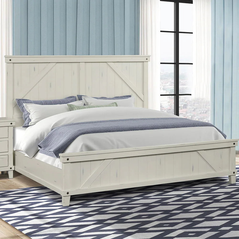 Industrial Farmhouse Bed - Furniture Home Direct