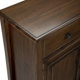 Connaught - Entryway Storage Cabinet - Rustic Natural Aged Brown - Furniture Home Direct