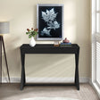 Nalo - Console Table - Charcoal - Furniture Home Direct