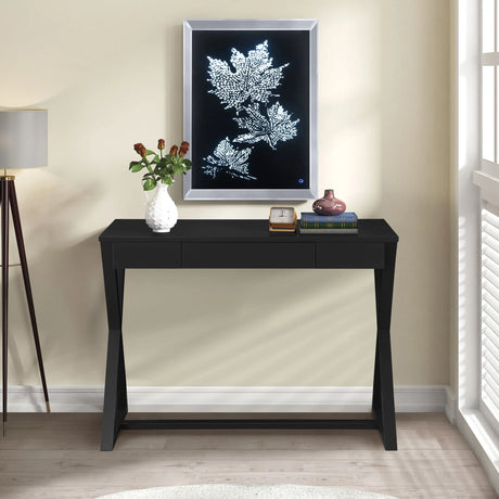Nalo - Console Table - Charcoal - Furniture Home Direct