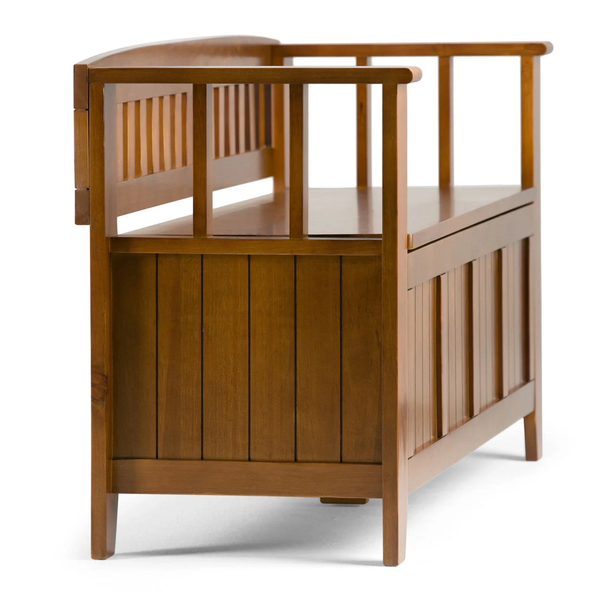 Acadian - Entryway Storage Bench, Handcrafted - Furniture Home Direct
