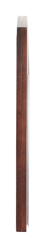 Bedroom Mirror Arched Wood Frame Classic Cappuccino - Furniture Home Direct