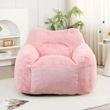 Beanbag Sofa Chair With Armrests Stuffed High Density Foam - Furniture Home Direct