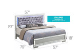 Madison - Upholstered Bed With LED - Furniture Home Direct