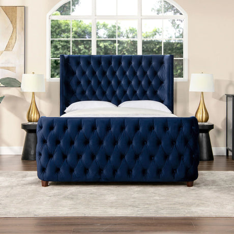 Brooklyn - Tufted Panel Bed Headboard And Footboard Set - Furniture Home Direct