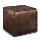 Brody - Versatile Square Pouf - Furniture Home Direct