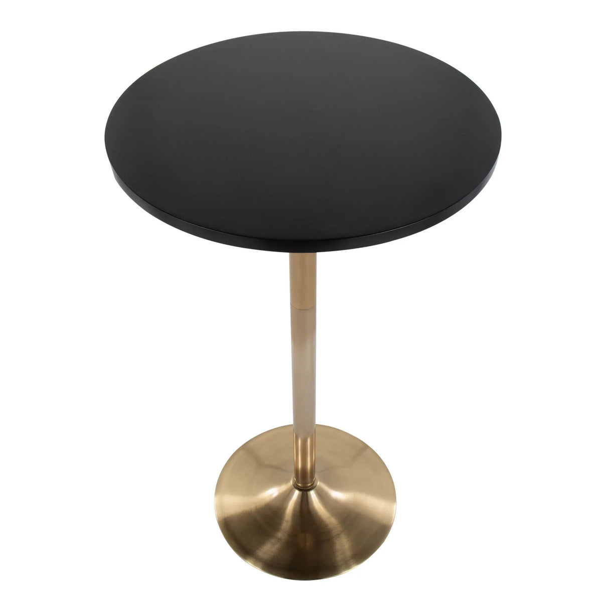 Pebble - Contemporary & Glam Adjustable Dining / Bar Table - Furniture Home Direct