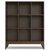 Harper - 9 Cube Storage - Walnut Brown - Furniture Home Direct
