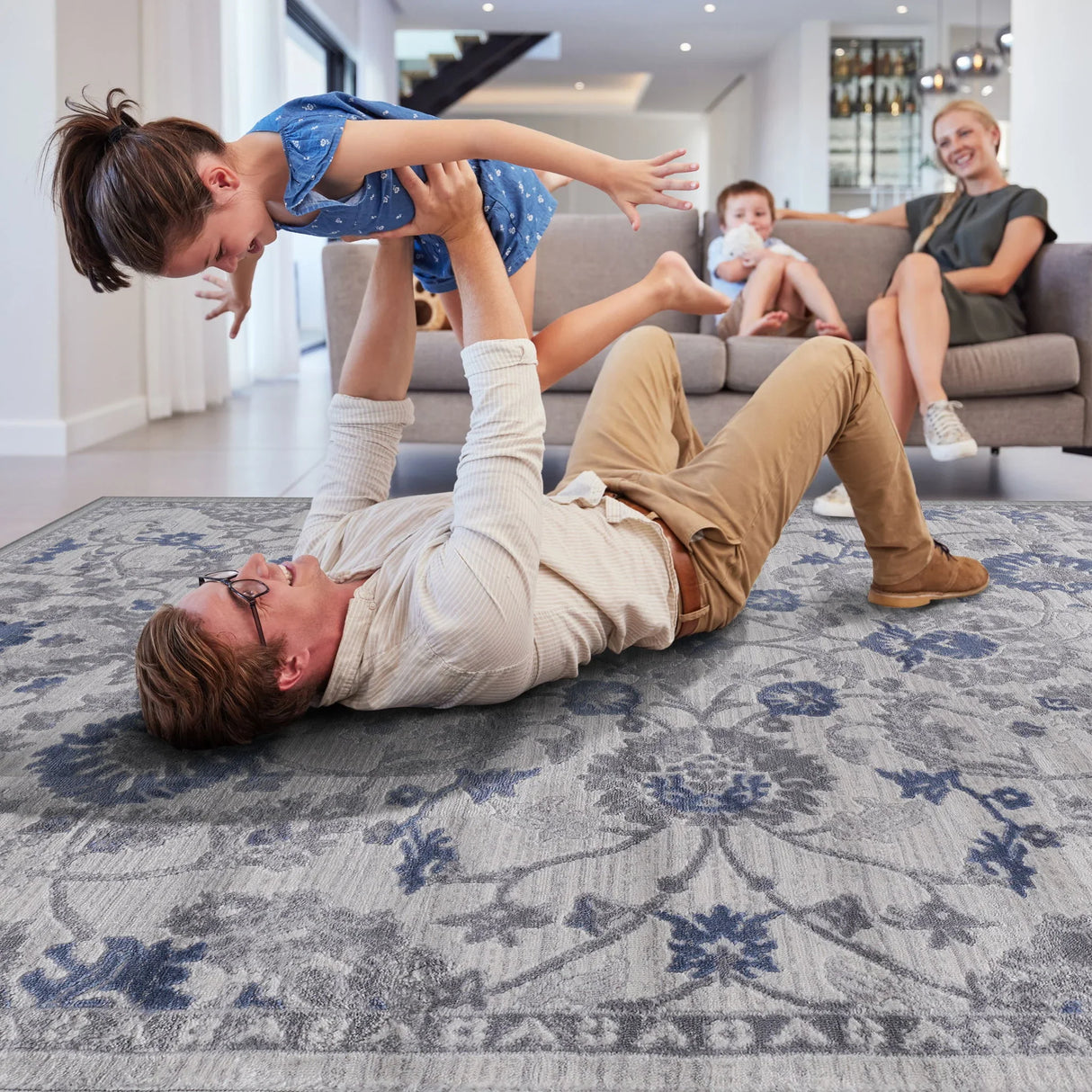 Marfi - Oriental Area Rug - Furniture Home Direct