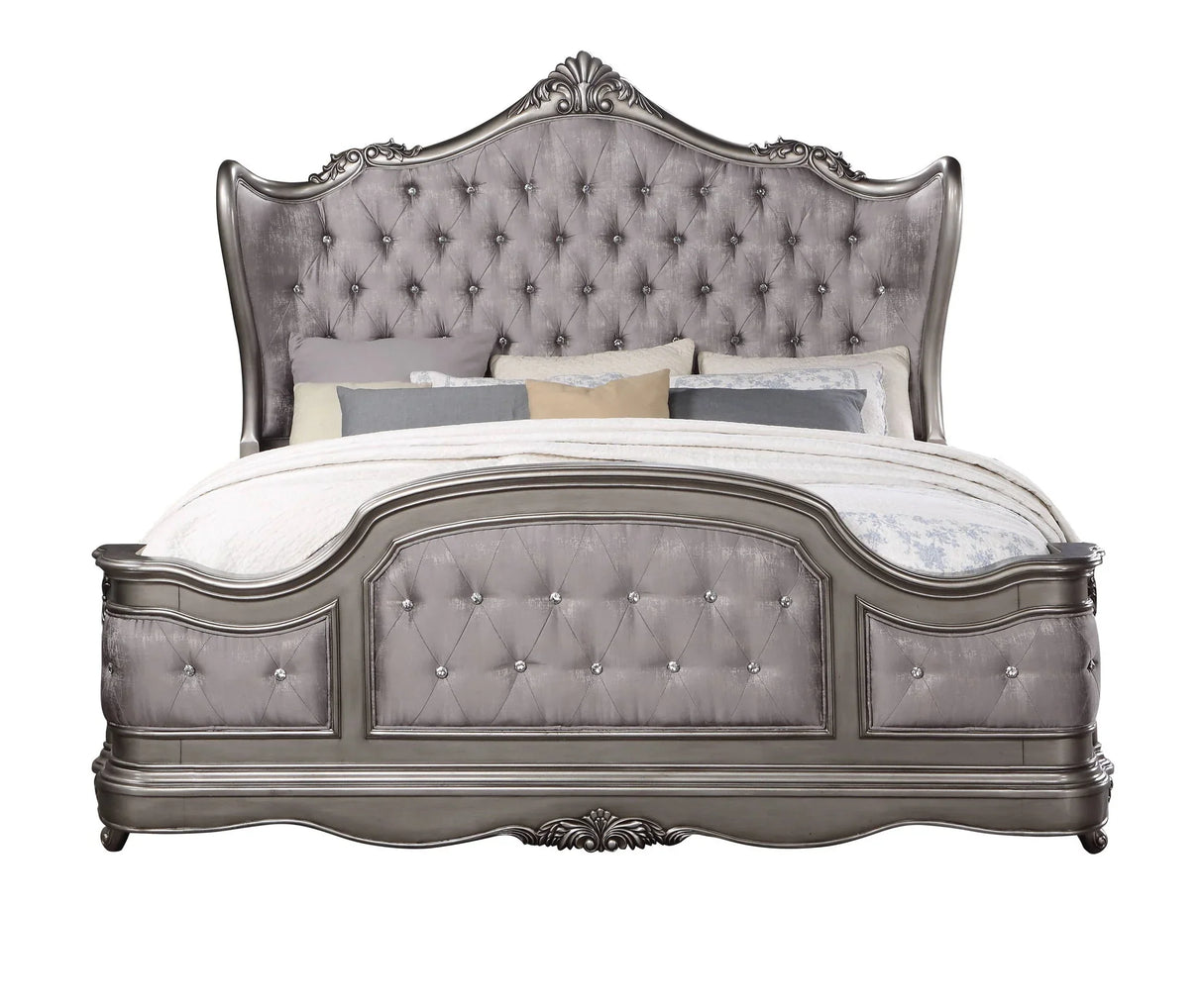 Ariadne - Velvet Bed - Furniture Home Direct
