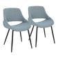 Fabrico - Mid-Century Modern Dining Chair (Set of 2) - Furniture Home Direct