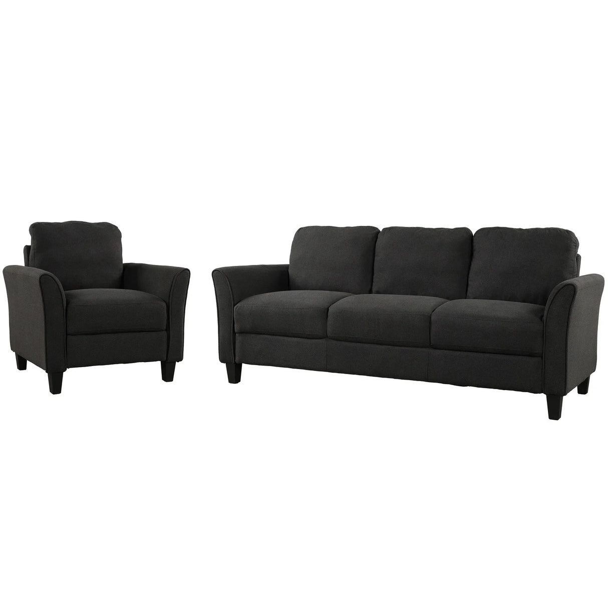 3 PC Living Room Set With Sofa, Love Seat and Chair - Furniture Home Direct