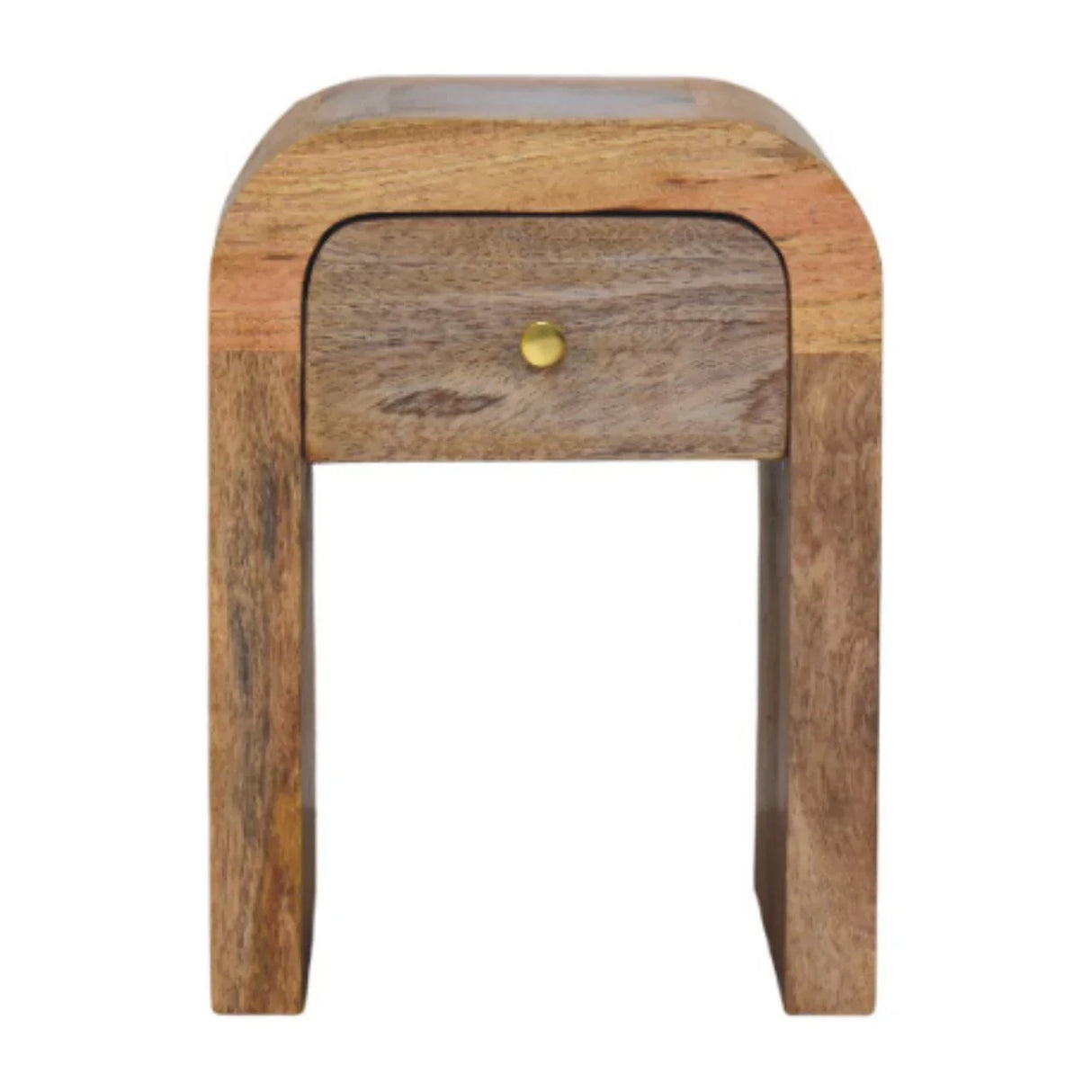 Mini Darcy - Nightstand With Curved Edges - Furniture Home Direct