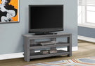 TV Stand, Console, Media Entertainment Center, 3 Storage Shelves - Furniture Home Direct