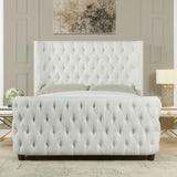 Brooklyn - Tufted Panel Bed Headboard And Footboard Set - Furniture Home Direct